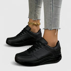 Zapatillas con suela de cuña y plantilla acolchada