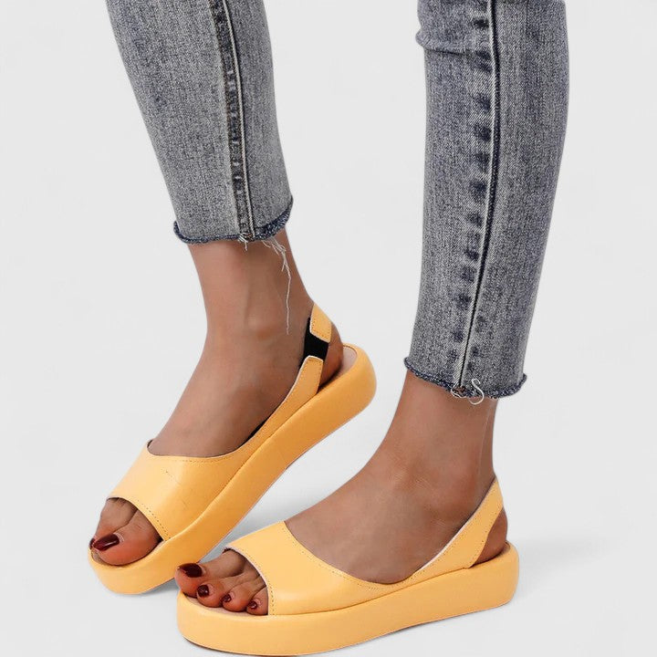 Slip-On Sandals with Ultra Soft Cushioned Insole