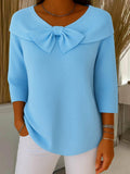 Soft Jumper with Warm Feminine Finish