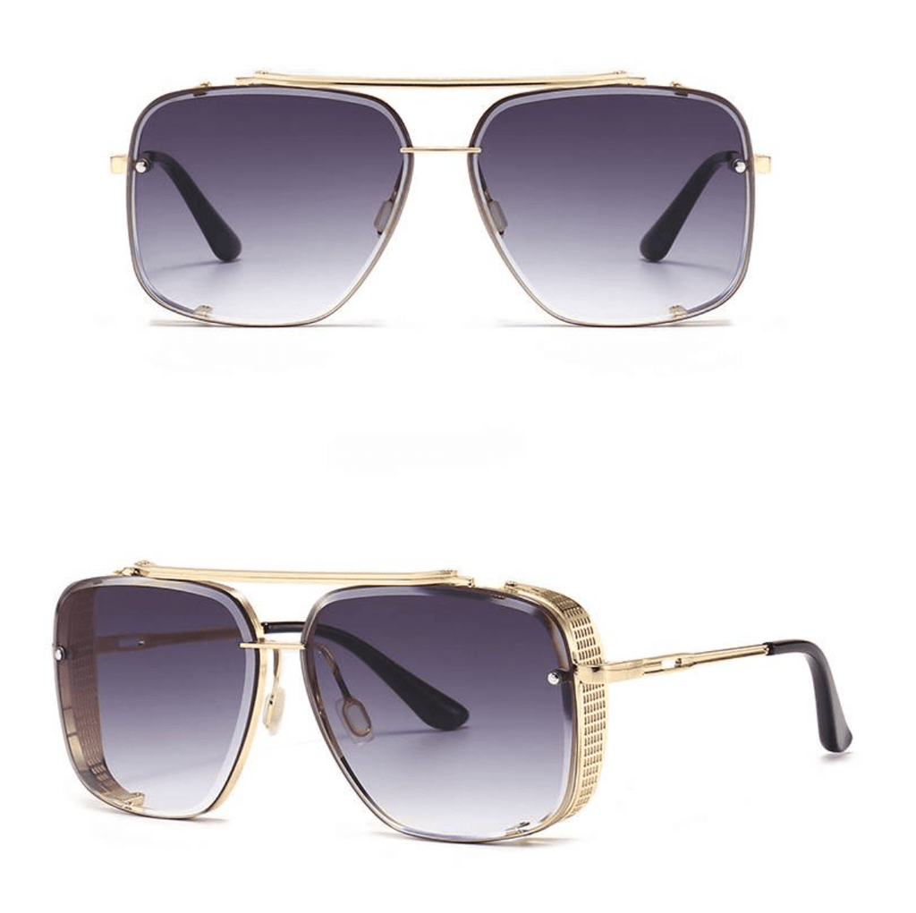 Italian-designed metal-frame sunglasses in a unisex fit