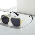 Italian-designed metal-frame sunglasses in a unisex fit