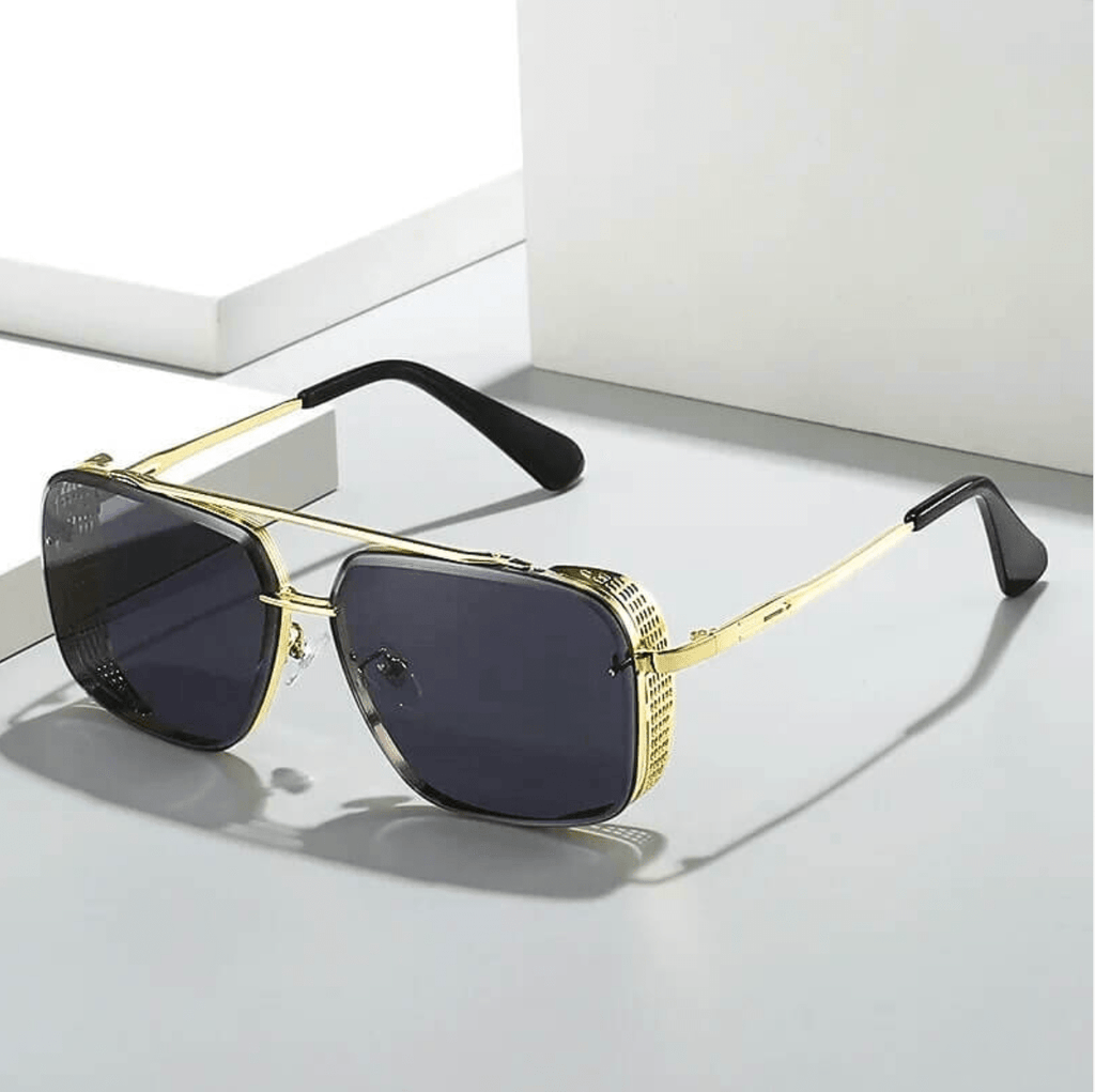 Italian-designed metal-frame sunglasses in a unisex fit