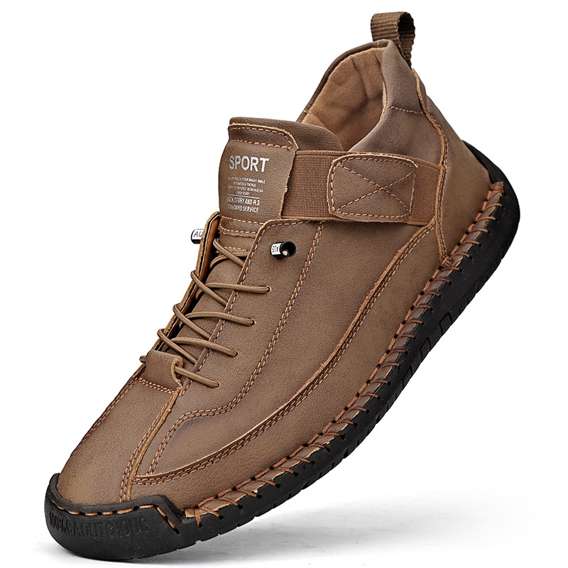 Slip-On Trainers with Wide Toe Box and Elasticated Panels
