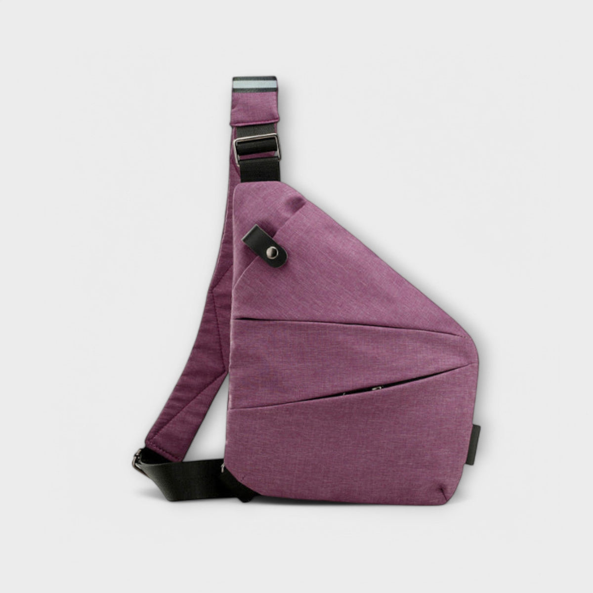 Bolso de hombro antirrobo con transporte ergonómico