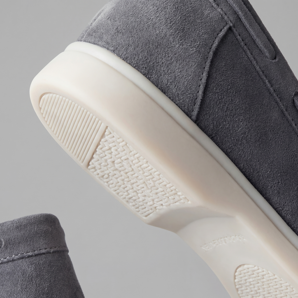 Men's Suede-Look Loafers with a Sleek and Flexible Silhouette