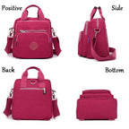 3-in-1 water-resistant multifunctional crossbody bag for daily use