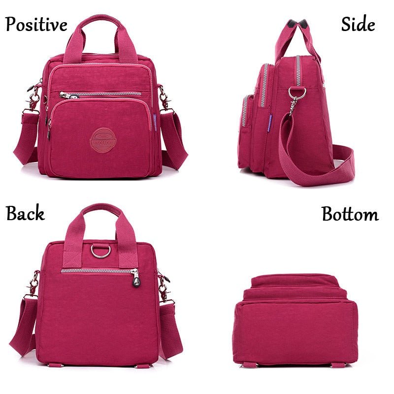 3-in-1 water-resistant multifunctional crossbody bag for daily use