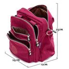 3-in-1 water-resistant multifunctional crossbody bag for daily use