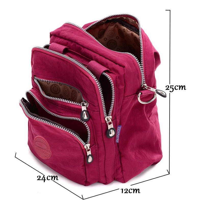 3-in-1 water-resistant multifunctional crossbody bag for daily use