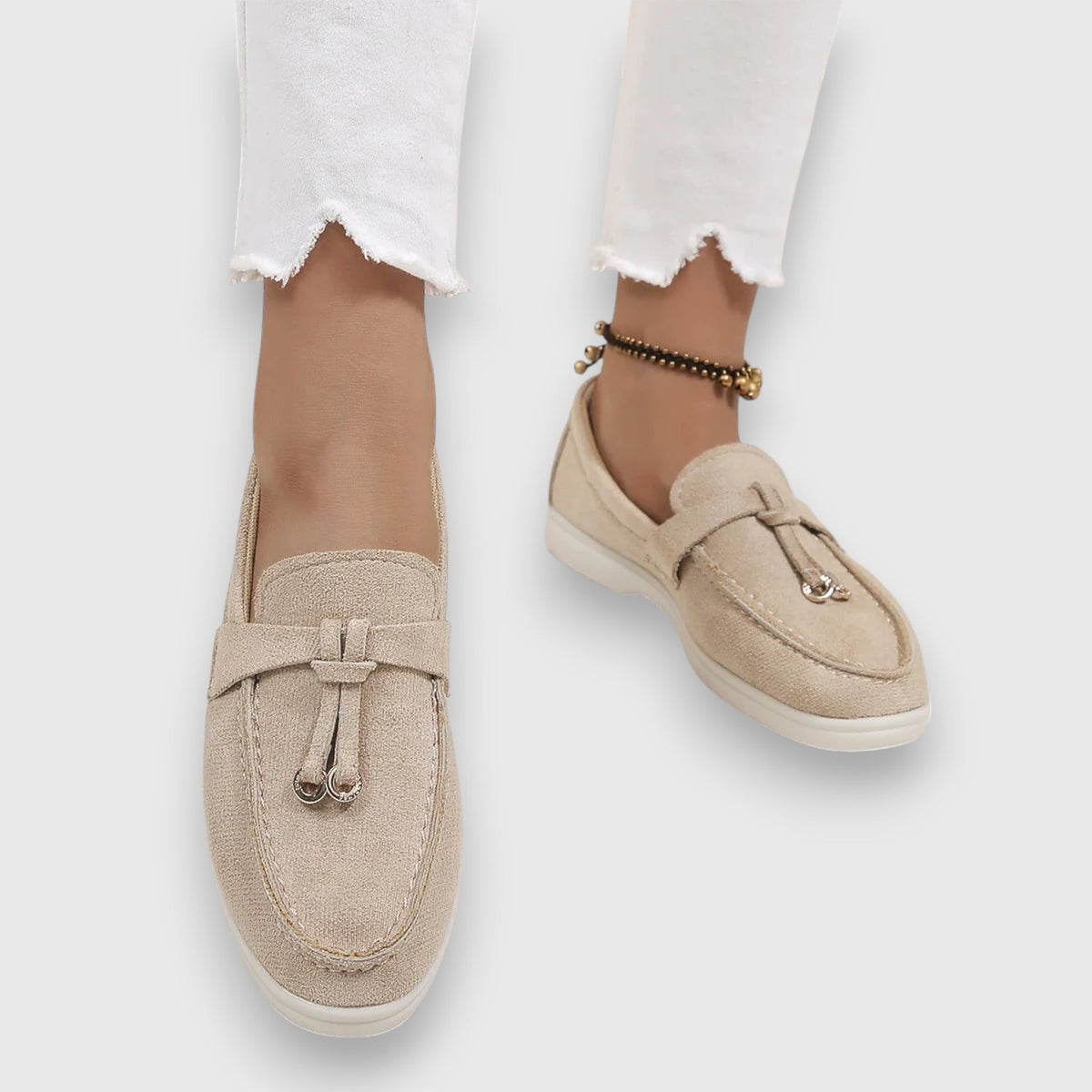 Mocasines sin cordones con plantilla acolchada