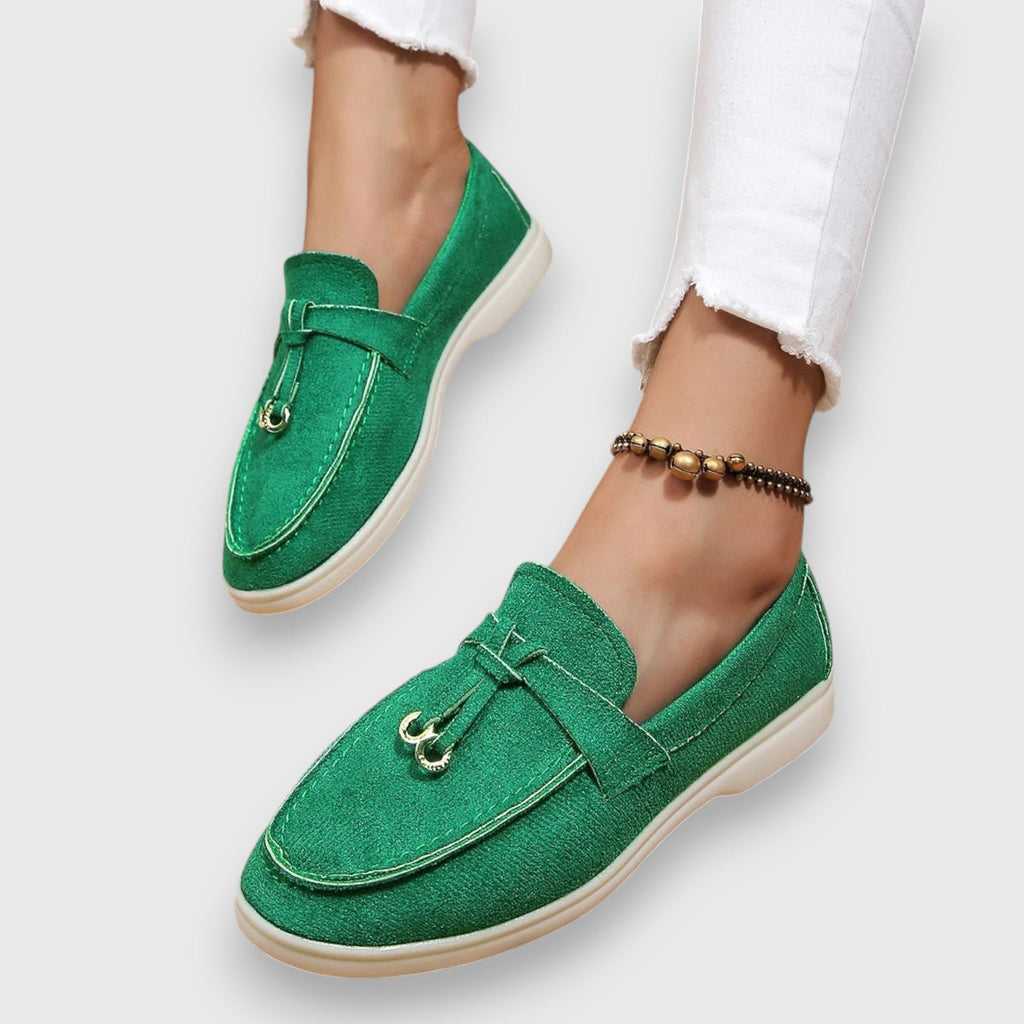 Mocasines sin cordones con plantilla acolchada