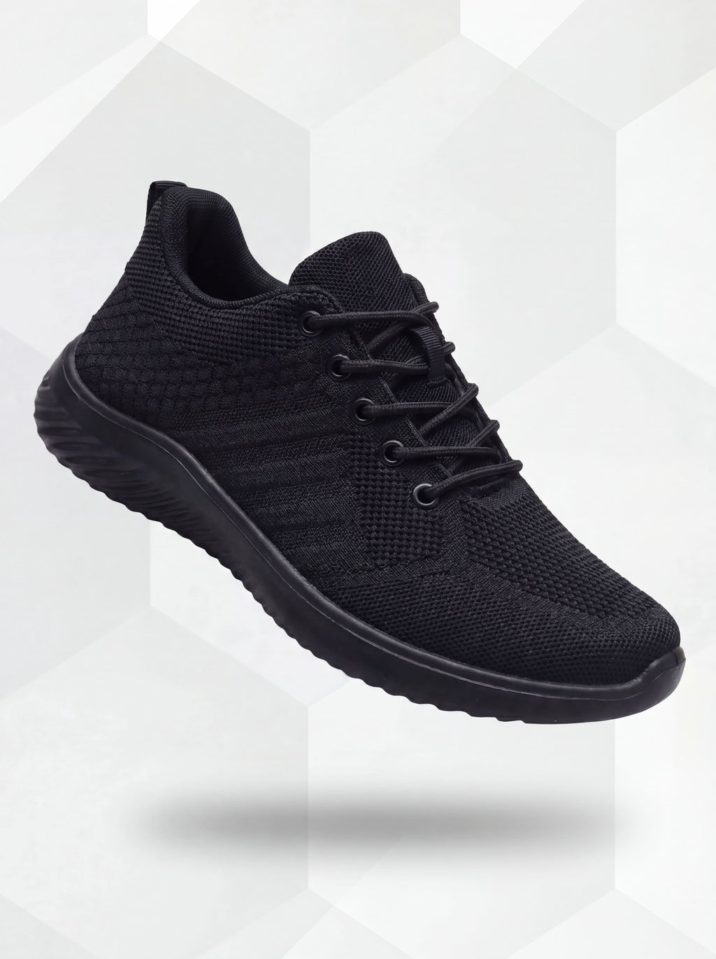 Breathable Mesh Trainers with Deep Traction Sole