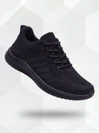 Breathable Mesh Trainers with Deep Traction Sole