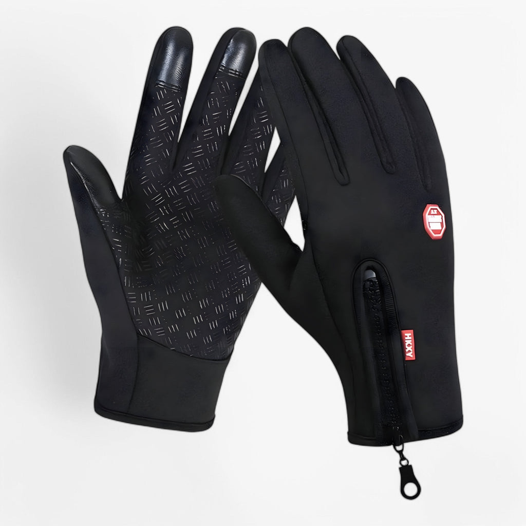 Windproof Touchscreen Winter Gloves with Fleece Lining