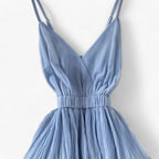 Ruffled Camisole Maxi Dress for Summer Holidays