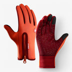 Windproof Touchscreen Winter Gloves with Fleece Lining