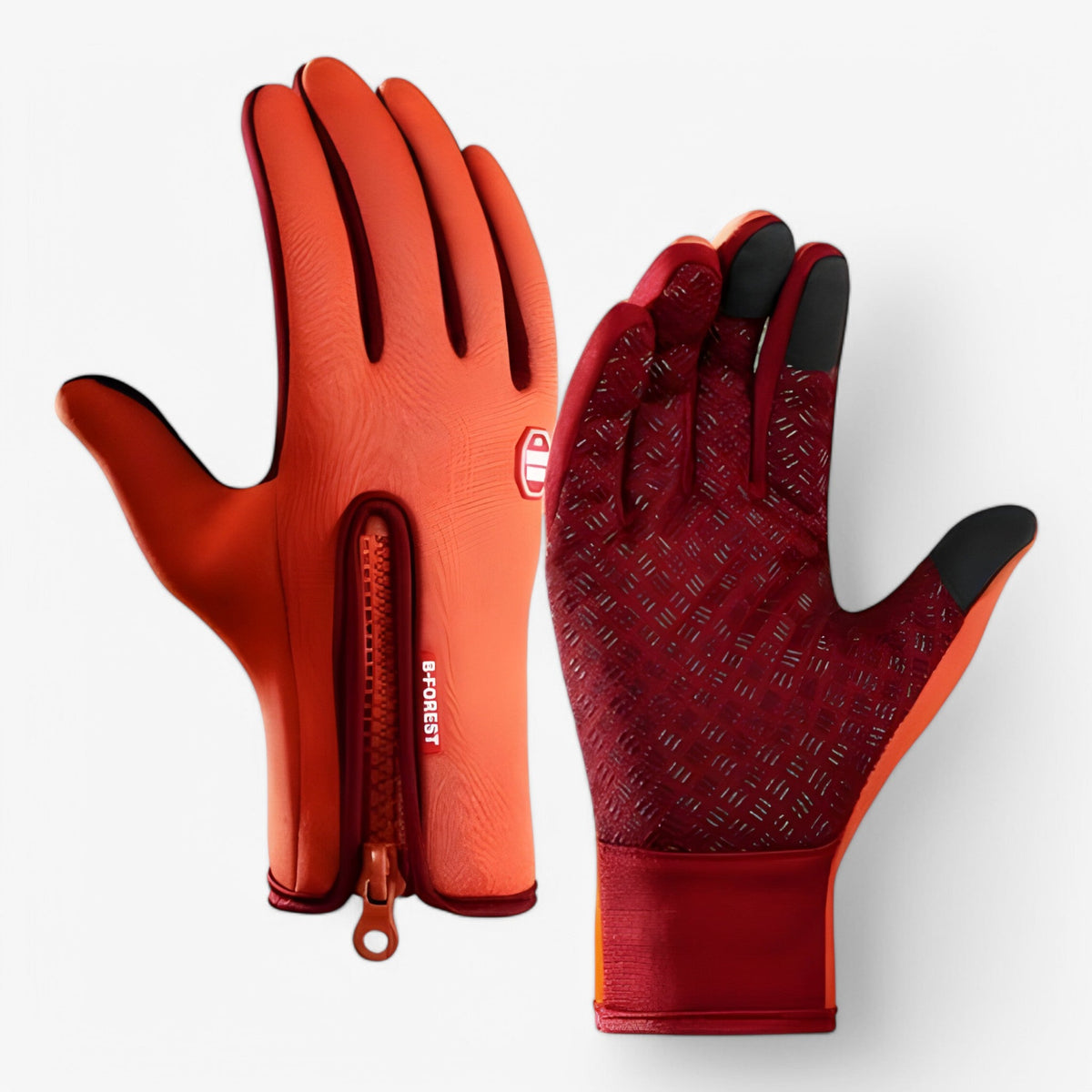 Windproof Touchscreen Winter Gloves with Fleece Lining