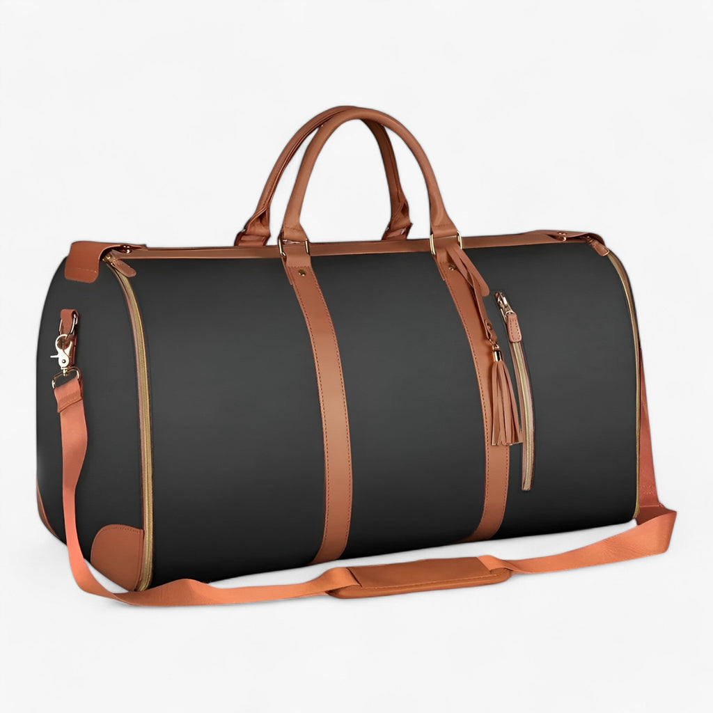 Foldable Suitcase with Multiple Storage Compartments