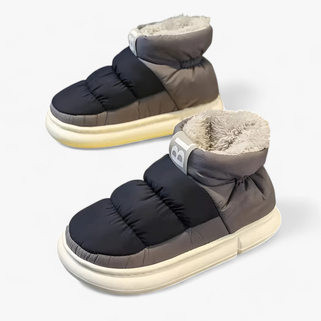 Vattenavvisande unisex vinterboots med halkfri sula