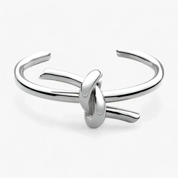 Handcrafted Knotted Rope Cuff Bracelet with Nautical Charm