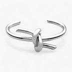 Handcrafted Knotted Rope Cuff Bracelet with Nautical Charm