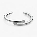 Simple Gold-Toned Cuff Bracelet with Minimal Design