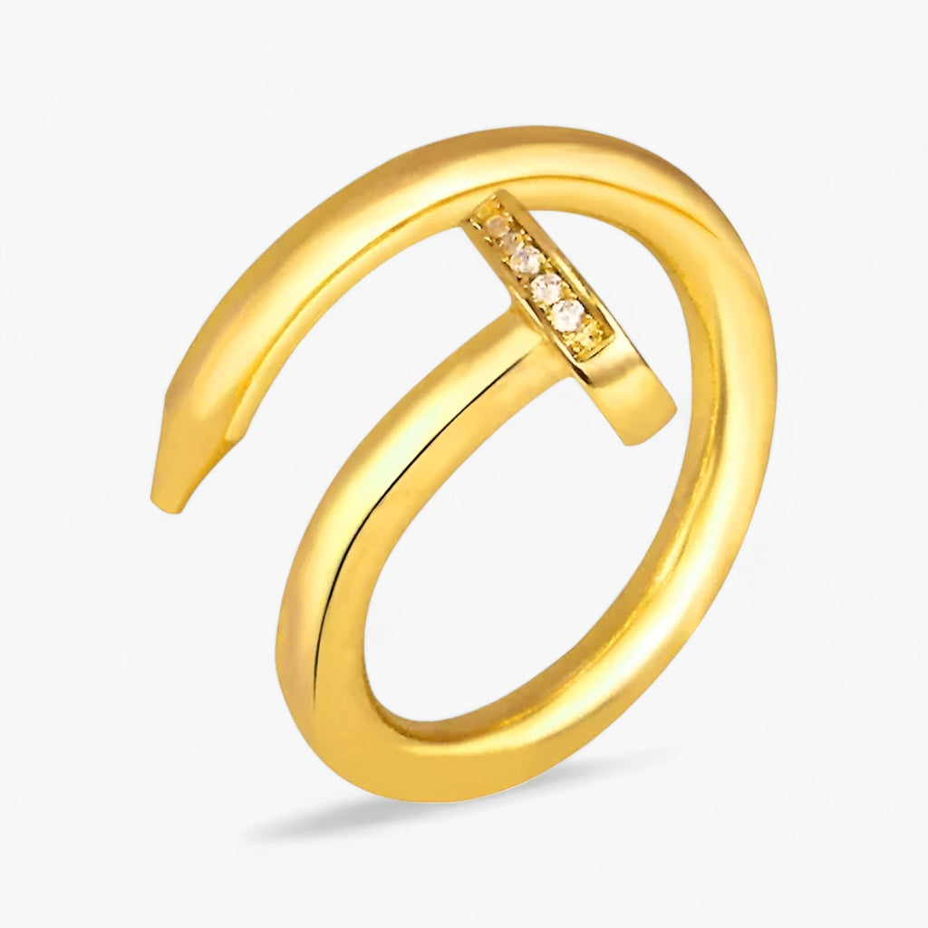 Sleek Statement Nail Ring for Everyday and Special Occasions