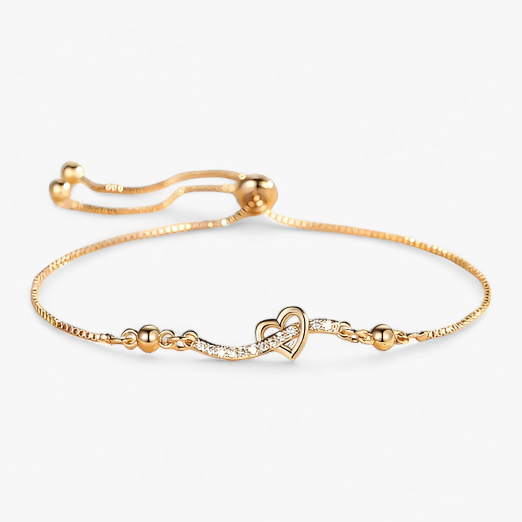 Fjärilsberlockarmband med justerbar kedja