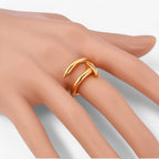 Sleek Statement Nail Ring for Everyday and Special Occasions