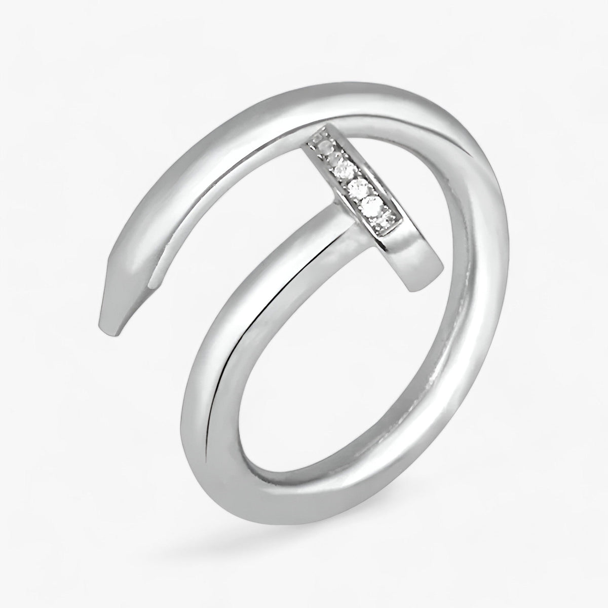 Sleek Statement Nail Ring for Everyday and Special Occasions