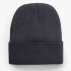 Gorro de punto suave de mezcla de lana para hombre y mujer