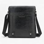 Bolso de hombro de piel sintética PU con varios bolsillos interiores