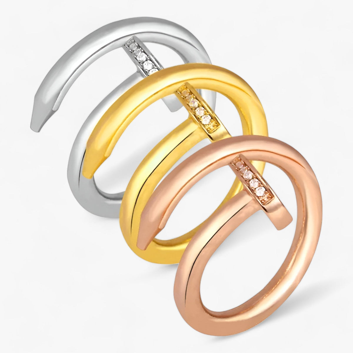Sleek Statement Nail Ring for Everyday and Special Occasions