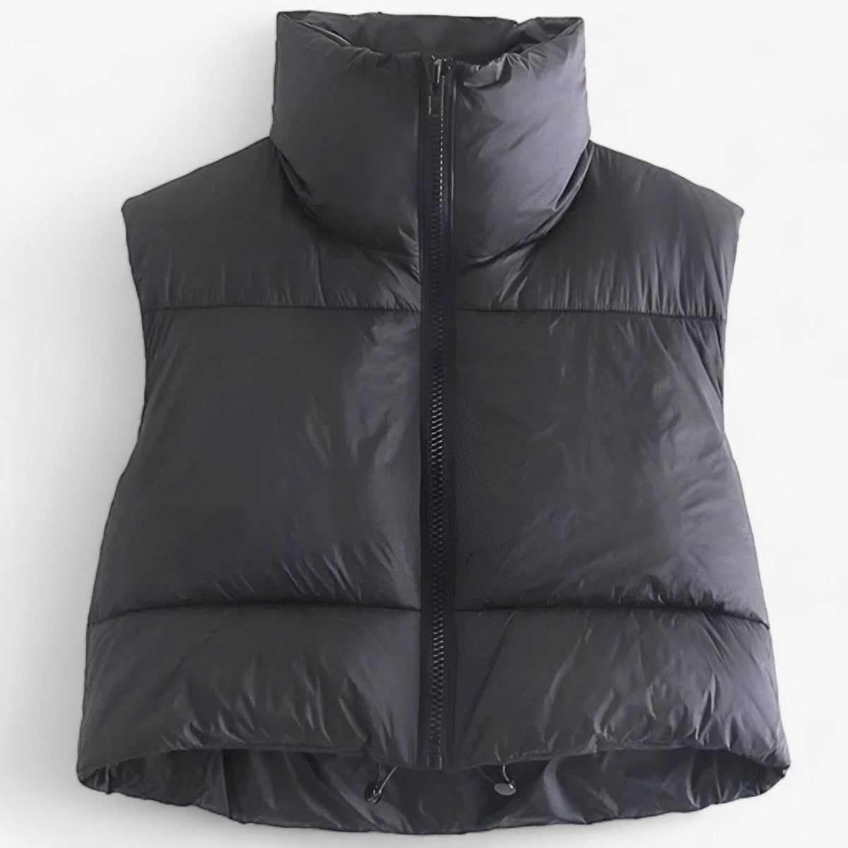 Quilted Winter Vest with Insulated Construction