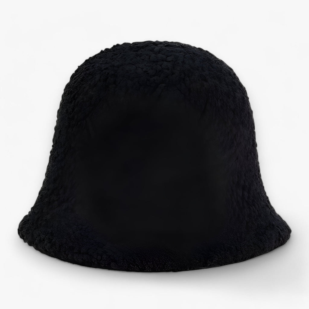 Soft Teddy Velour Fleece Hat with a Sleek Winter Design