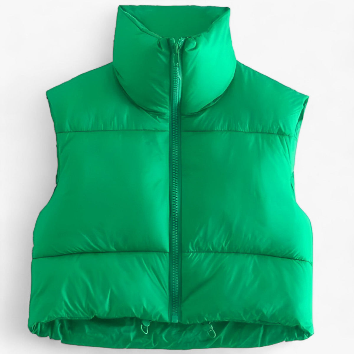 Quilted Winter Vest with Insulated Construction