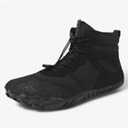 Zapatos minimalistas con una suela natural y flexible
