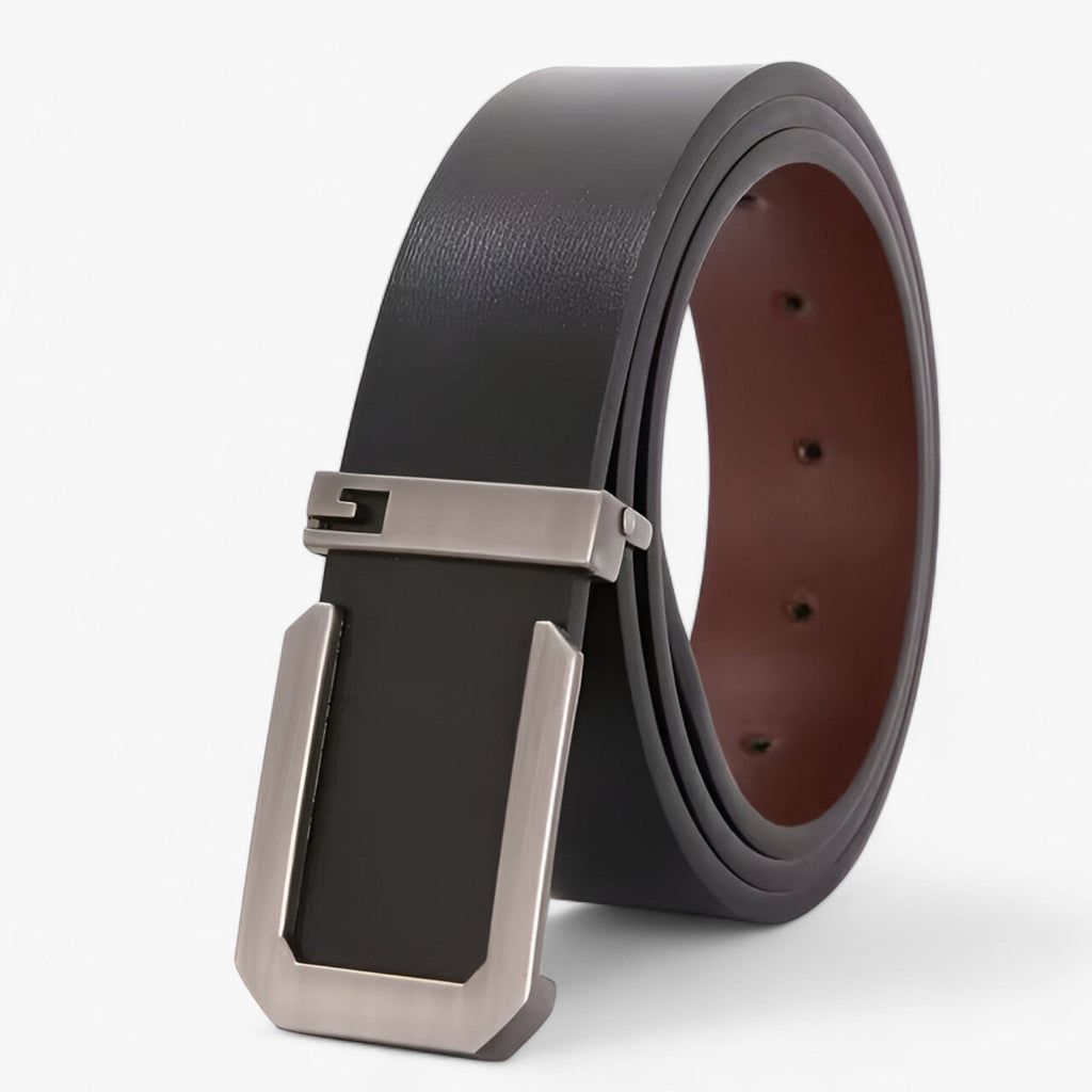 Classic Faux Leather Belt for Business or Casual Wear