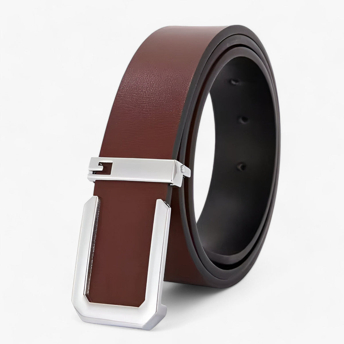 Classic Faux Leather Belt for Business or Casual Wear