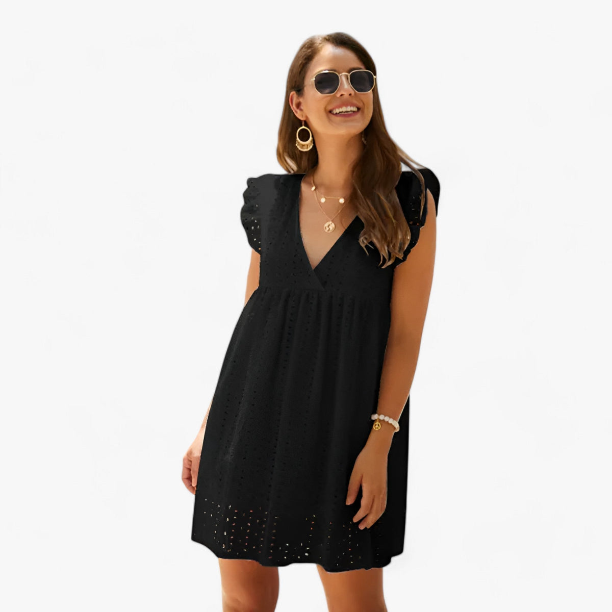 Lightweight Breathable Summer Dress with Relaxed Fit
