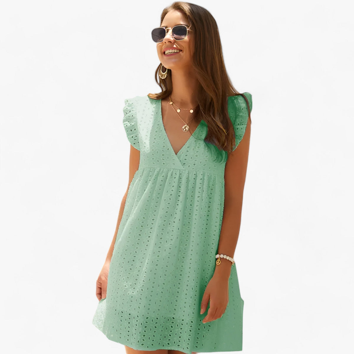 Lightweight Breathable Summer Dress with Relaxed Fit