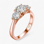 Ring in a Sleek Gold-Tone Setting
