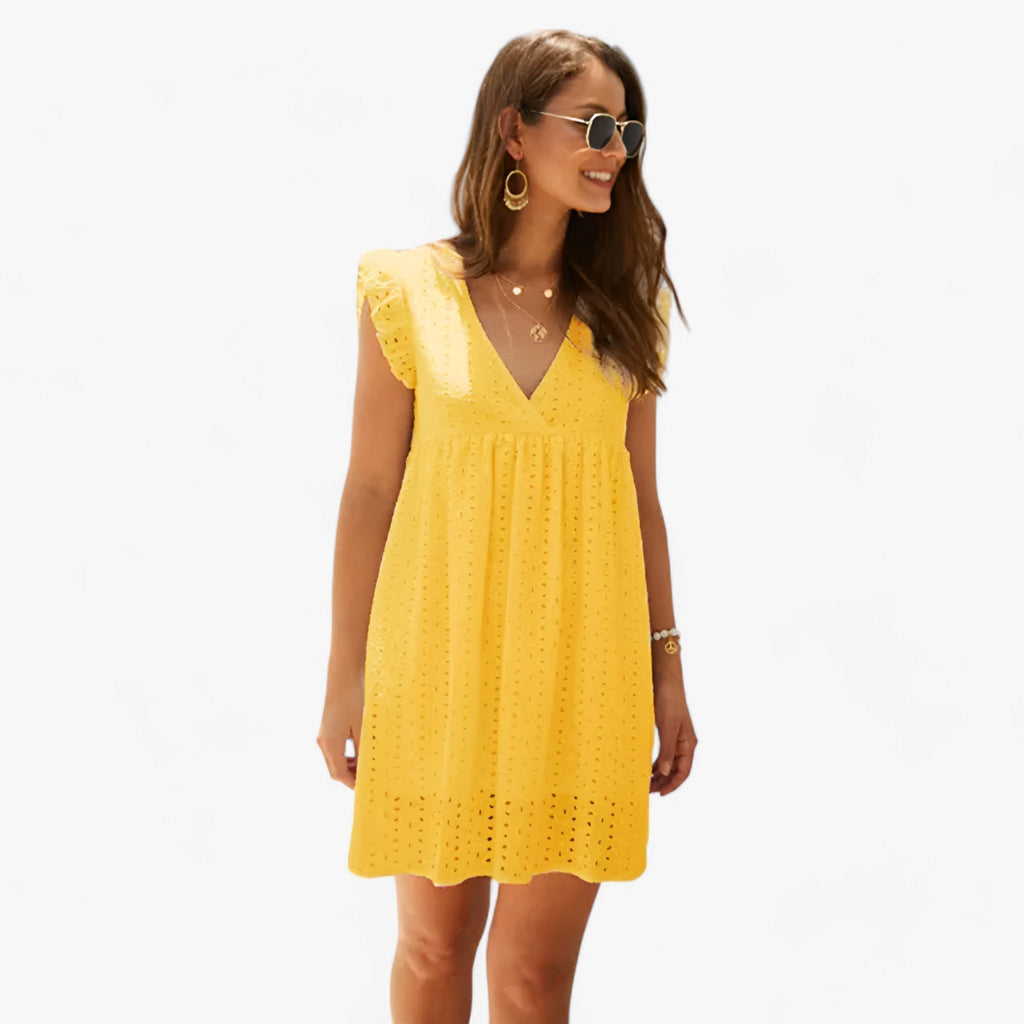 Lightweight Breathable Summer Dress with Relaxed Fit