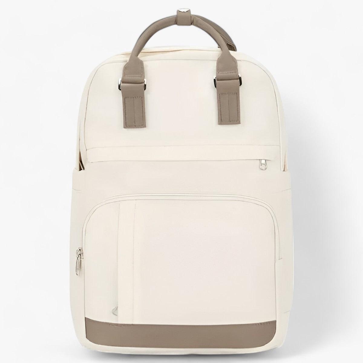 Water-Resistant Multi-Pocket Backpack for City and Work
