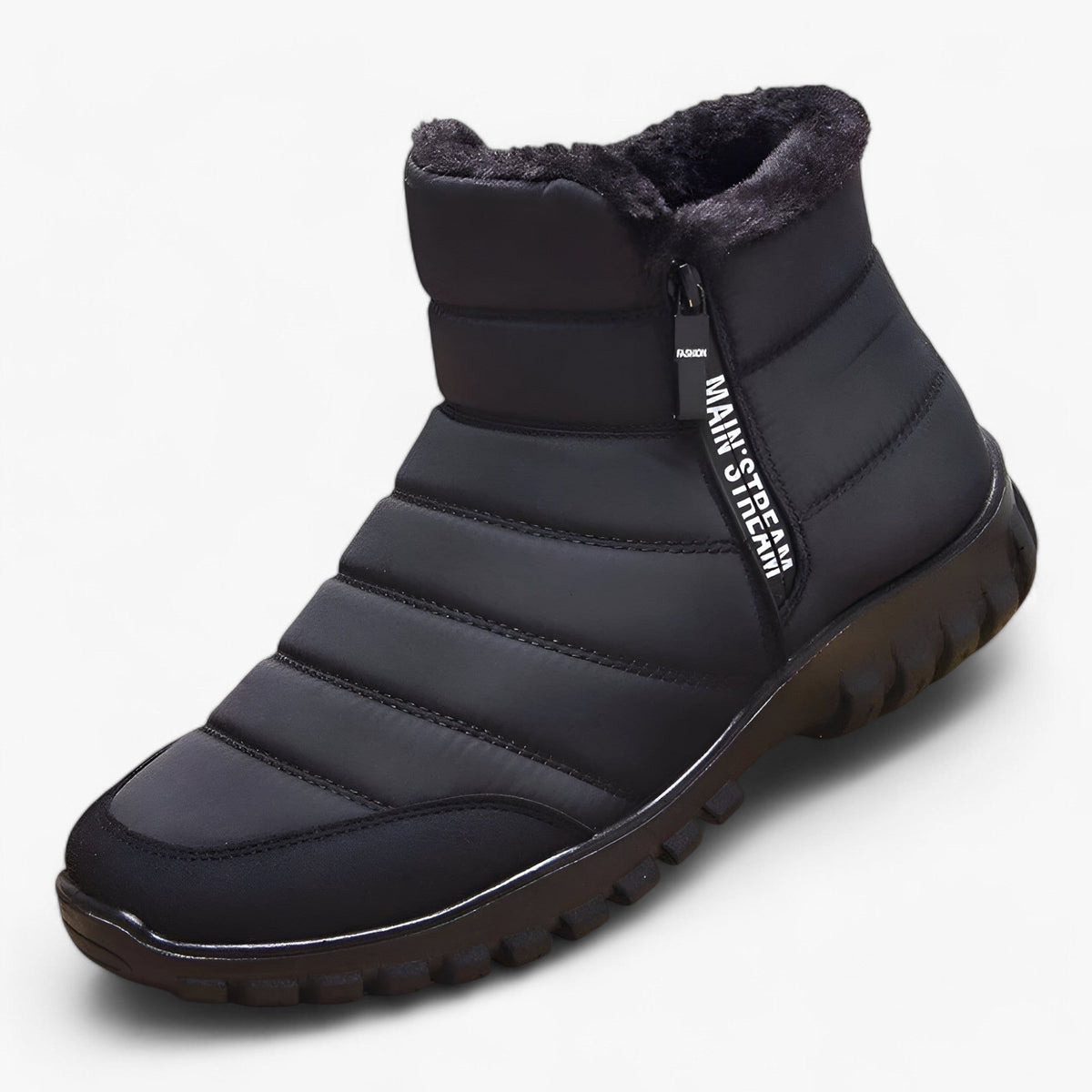 Water-Resistant Winter Boots with Soft Warm Lining for Men