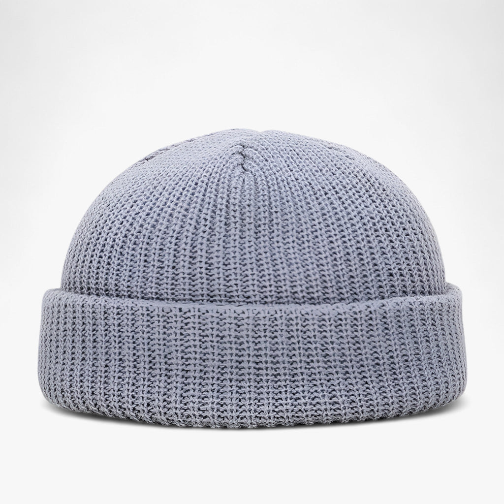 Warm Wool Beanie with Elastic, All-Day Comfort
