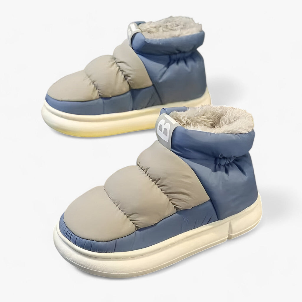 Vattenavvisande unisex vinterboots med halkfri sula