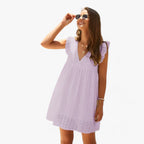 Lightweight Breathable Summer Dress with Relaxed Fit