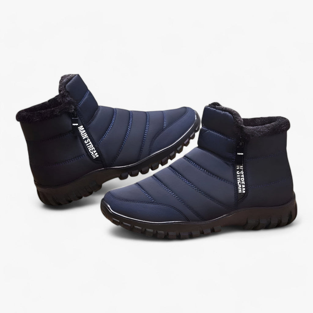 Vattenavvisande vinterboots med mjukt varmt foder för herr