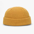 Warm Wool Beanie with Elastic, All-Day Comfort